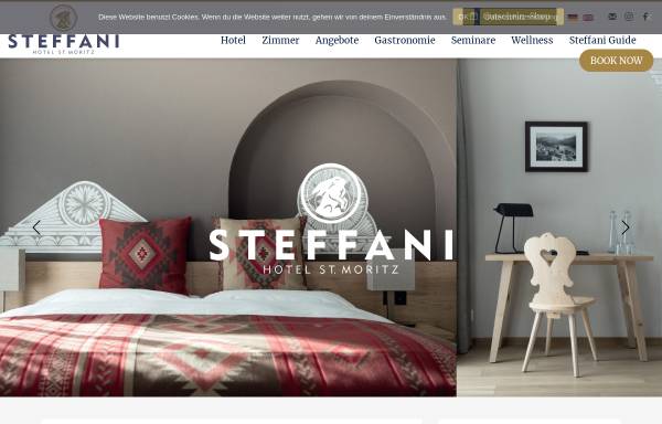 Vorschau von www.steffani.ch, Hotel Steffani