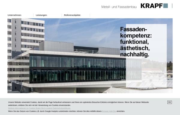 Vorschau von www.krapfag.ch, Krapf AG