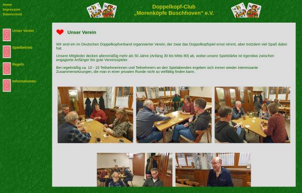 Vorschau von www.morenkoepfe-buschhoven.de, Swisttaler Doppelkopf-Club Morenköpfe Buschhoven e.V.