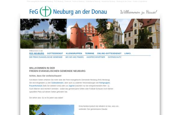 Vorschau von www.freie-evangelische-gemeinde-neuburg.de, FeG Neuburg-Donau