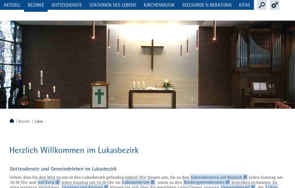 Vorschau von www.lukas-paderborn.de, Ev. Lukas Pfarrbezirk Paderborn