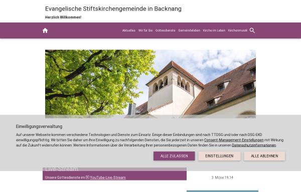 Ev. Stiftskirchengemeinde Backnang