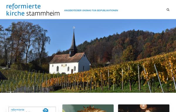 Vorschau von www.kirche-stammheim.ch, Evangelisch-reformierte Kirchgemeinde Stammheim