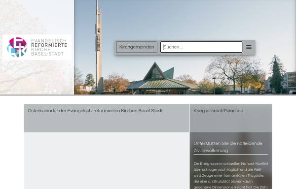 Vorschau von www.erk-bs.ch, Reformierte Kirche Basel-Stadt