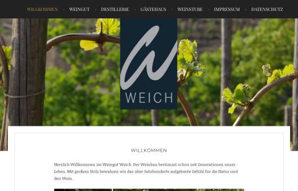 Vorschau von www.weich-wein.de, Weingut Weich