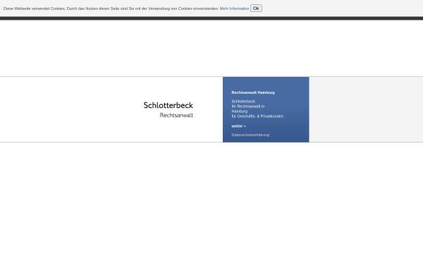 Vorschau von www.ajure.de, Rechtanwalt Schlotterbeck & Bonifer