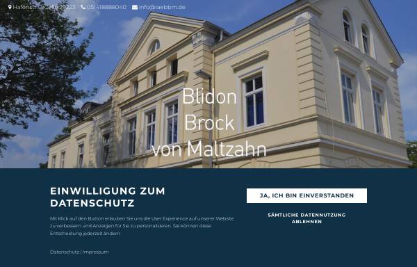 Vorschau von www.raebbm.de, Blidon - Brock - von Maltzahn
