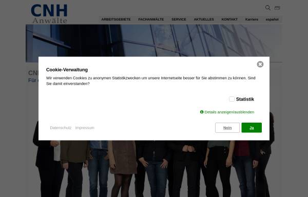 Vorschau von www.rechtsanwaelte-cnh.de, CNH Rechtsanwälte