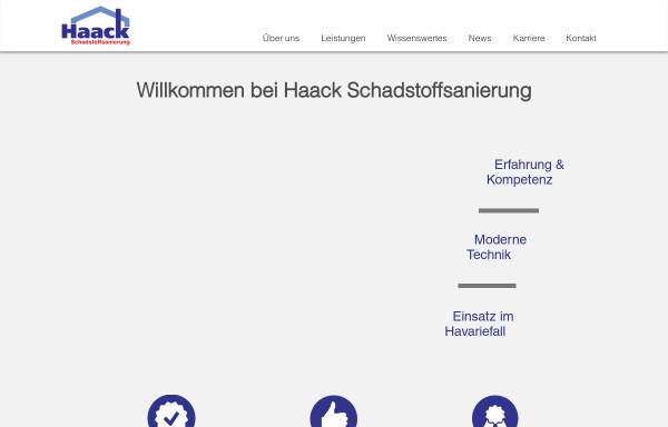 Vorschau von www.haack-abbruch-mit-verstand.de, Haack Abbruch GmbH