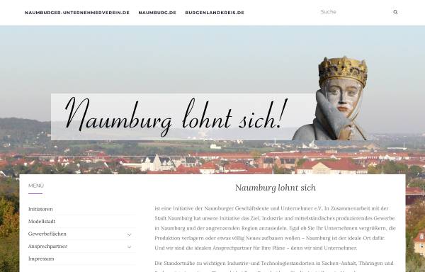 Vorschau von www.naumburg-lohnt-sich.de, Naumburg lohnt sich