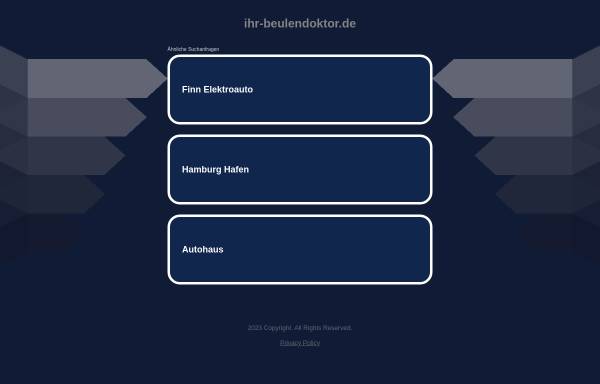 Vorschau von www.ihr-beulendoktor.de, Ihr Beulendoktor