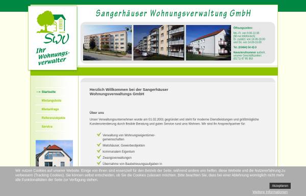 Sangerhäuser Wohnungsverwaltungsgesellschaft mbH (SWV)