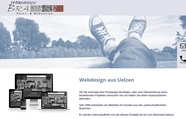 Vorschau von www.webdesign-brandes.de, Webdesign Brandes