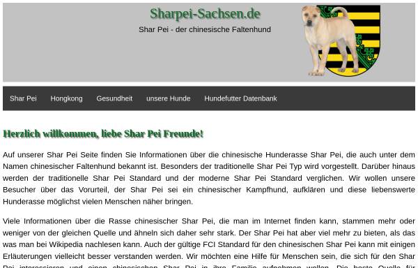 Vorschau von www.sharpei-sachsen.de, Shar Pei Sachsen