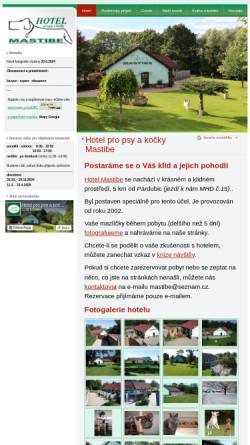 Vorschau der mobilen Webseite www.mastibe.cz, Mastibe