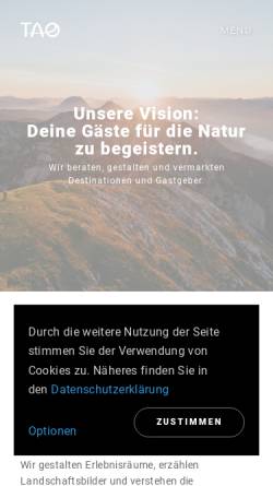 Vorschau der mobilen Webseite www.montafon.bergfuehrer.at, Berg- und Wanderführer Montafon