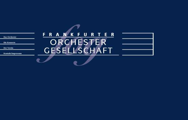Frankfurter Orchester Gesellschaft e.V.