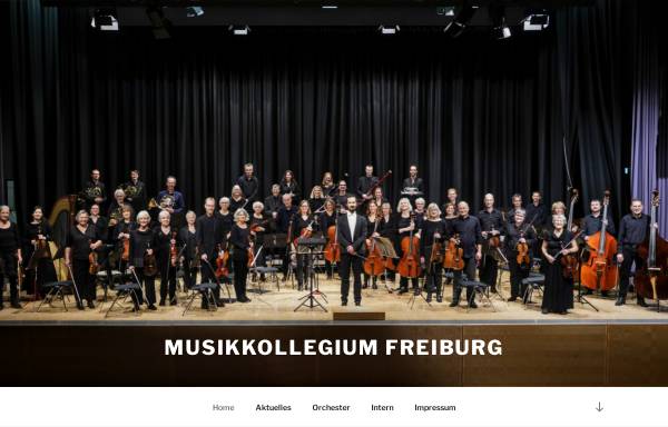 Vorschau von www.musikkollegium-freiburg.de, Musikkollegium Freiburg e. V.