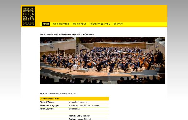 Vorschau von sos-ev.de, Sinfonie Orchester Schöneberg