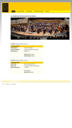 Vorschau der mobilen Webseite sos-ev.de, Sinfonie Orchester Schöneberg