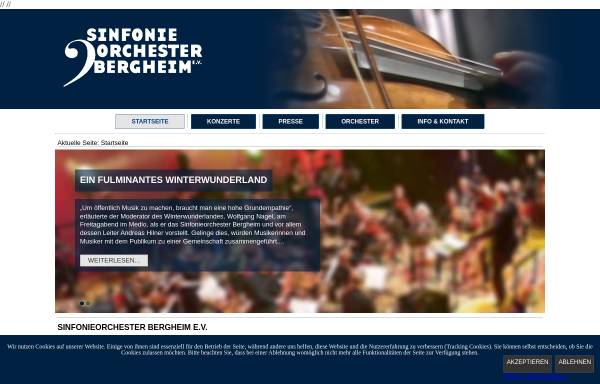 Vorschau von www.sinfonieorchester-bergheim.de, Sinfonieorchester Bergheim e.V.