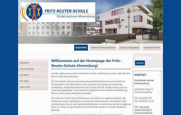 Vorschau von fritz-reuter.lernnetz.de, Fritz-Reuter-Schule