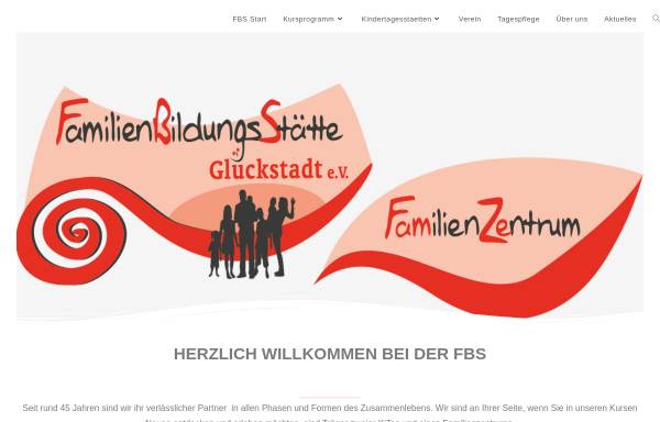 Vorschau von www.fbs-glueckstadt.de, Familienbildungsstätte Glückstadt