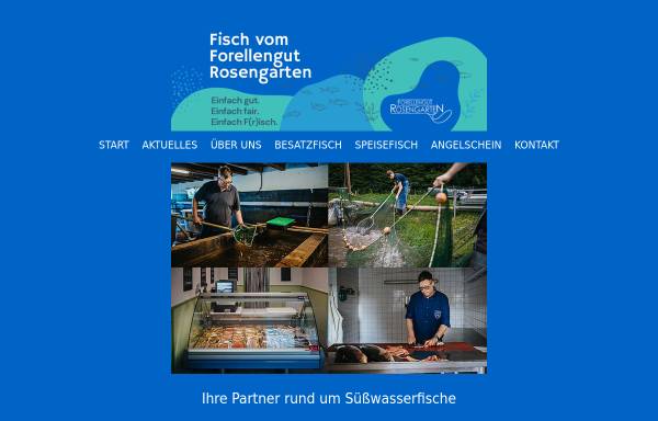 Vorschau von www.fisch-rosengarten.de, Forellengut Rosengarten
