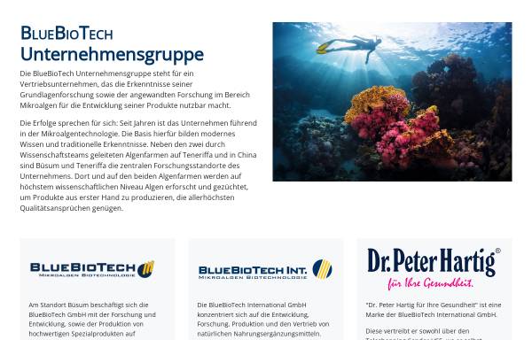 Vorschau von www.bluebiotech.de, BlueBioTech GmbH
