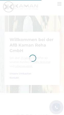 Vorschau der mobilen Webseite www.afb-automobiltechnik.de, AFB Automobiltechnik für Behinderte
