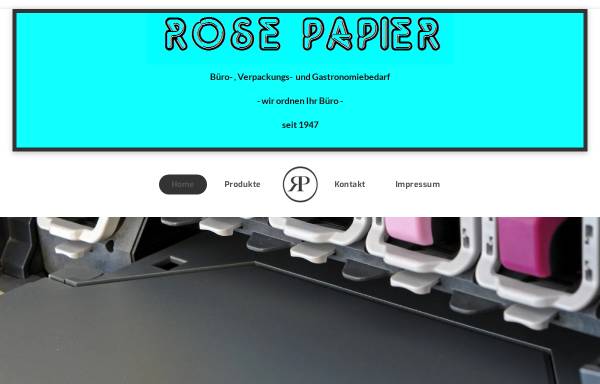 Rose Papier