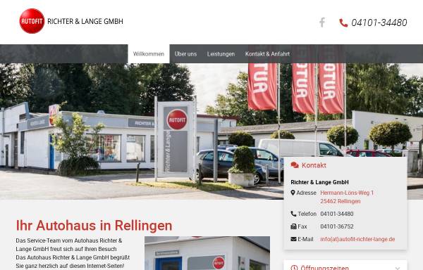 Vorschau von www.autofit-richter-lange.de, Richter & Lange GmbH