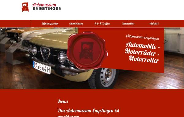 Vorschau von www.automuseum-engstingen.de, Engstingen, Automuseum