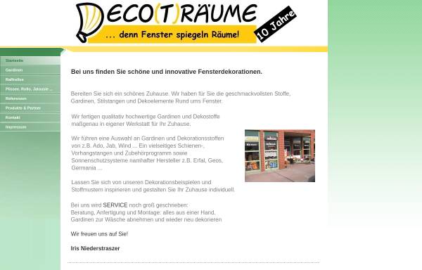 Vorschau von www.decotraeume.de, Deco(t)räume