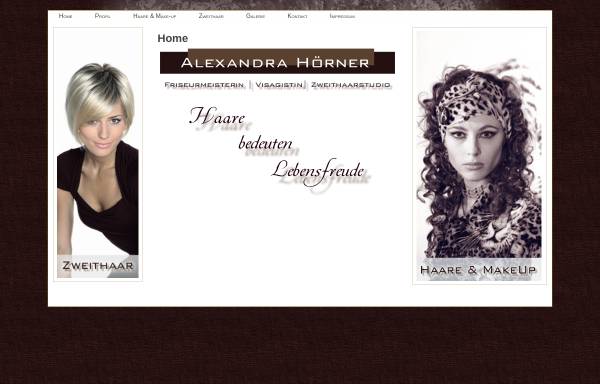 Vorschau von www.alexandra-hoerner.de, Alexandra Hörner