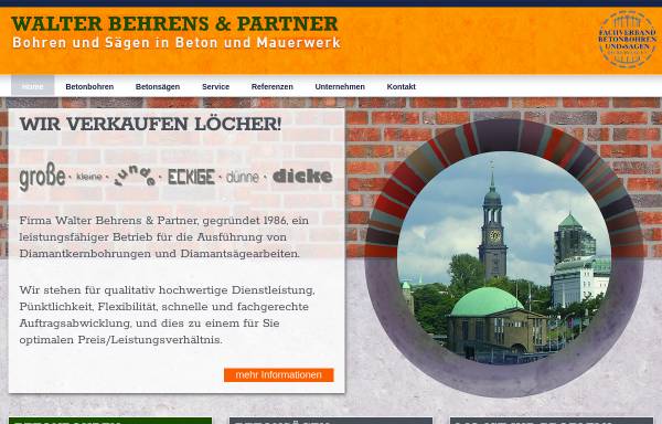 Vorschau von www.behrensundpartner.de, Behrens & Partner