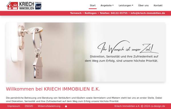 Vorschau von www.kriech-immobilien.de, Kriech Immobilien