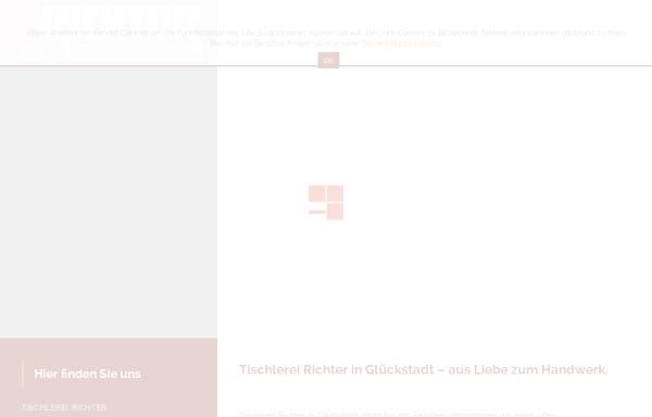 Vorschau von www.tischlerei-richter.de, Tischlerei Richter GmbH
