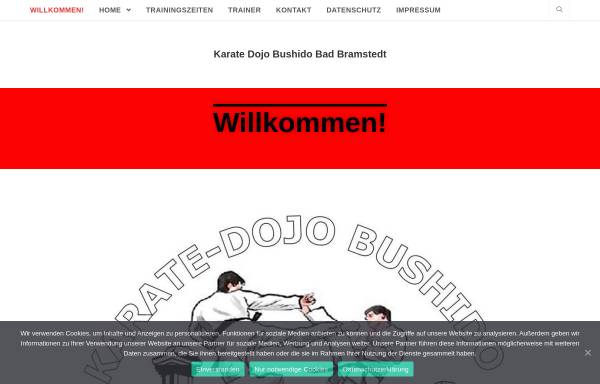 Vorschau von bushido-bad-bramstedt.de, Karate-Dojo Bushido Bad Bramstedt e.V.