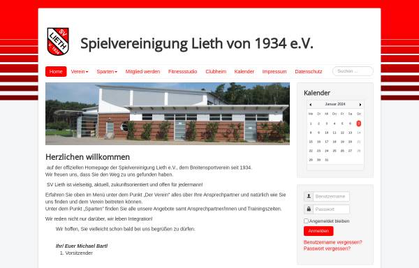 Vorschau von www.sv-lieth.de, SV Lieth