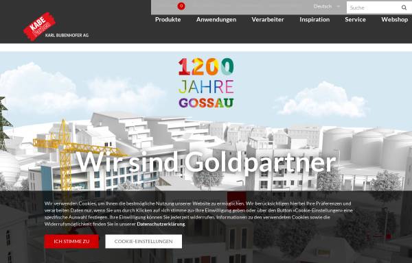 Vorschau von www.kabe-farben.ch, Farbenfabrik Karl Bubenhofer AG