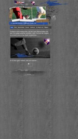 Vorschau der mobilen Webseite www.norderstedter-fussball-club.de, 1. Norderstedter FC