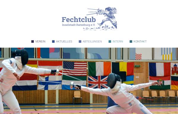 Vorschau von www.fechtclub-ratzeburg.de, Fechtclub Inselstadt Ratzeburg