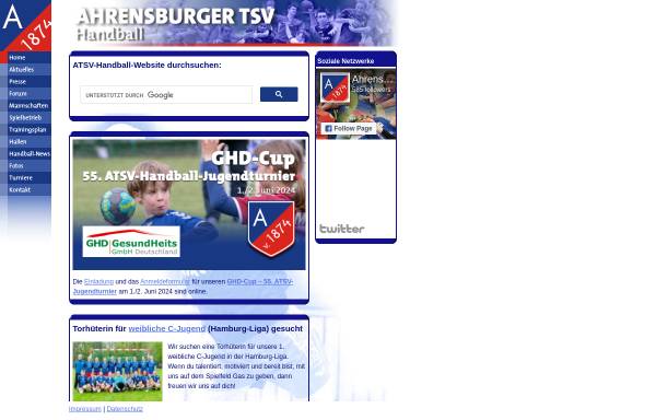 Vorschau von www.atsv.de, Ahrensburger TSV
