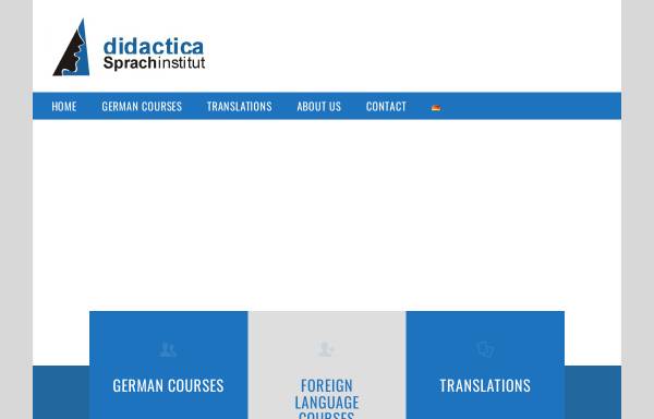 Vorschau von www.didactica-es.de, Didactica Sprachinstitut