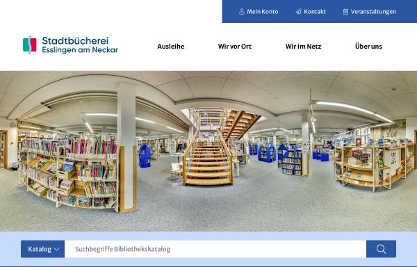 Vorschau von www.stadtbuecherei.esslingen.de, Stadtbücherei Esslingen