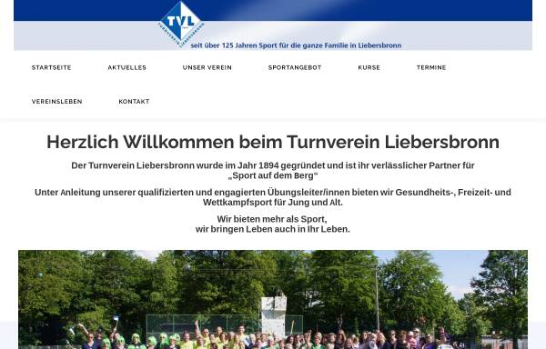 Vorschau von www.tv-liebersbronn.de, Turnverein Liebersbronn e.V.