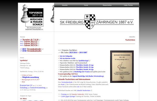Freiburger Schachfreunde 1887 e.V.