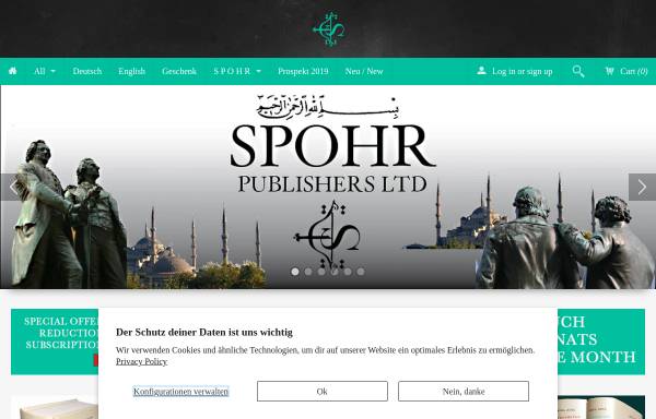 Vorschau von www.spohr-publishers.com, Spohr-Publishers