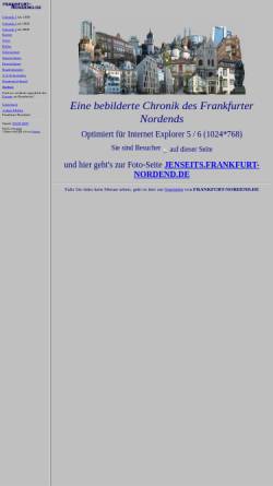 Vorschau der mobilen Webseite www.frankfurt-nordend.de, Nordend